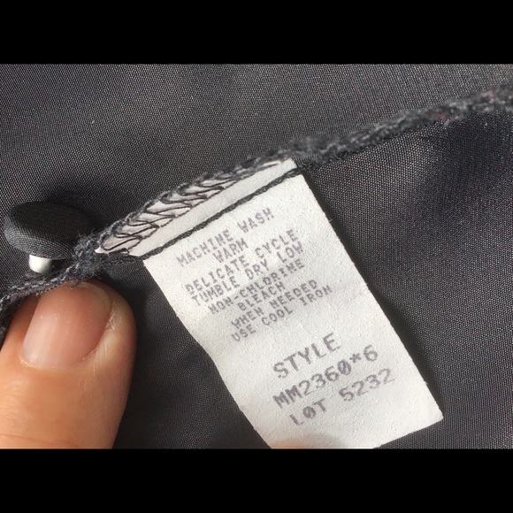 💗 Black sateen top - Picture 3 of 4